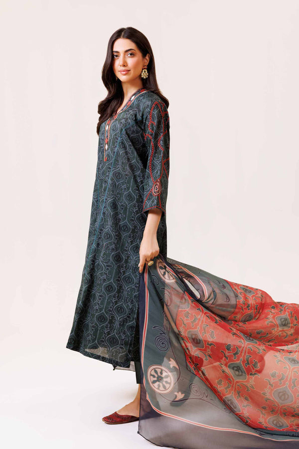 Nishat | Luxury Pret | KFS24-77 - Official Nishat stockist in UK - Sakeena London