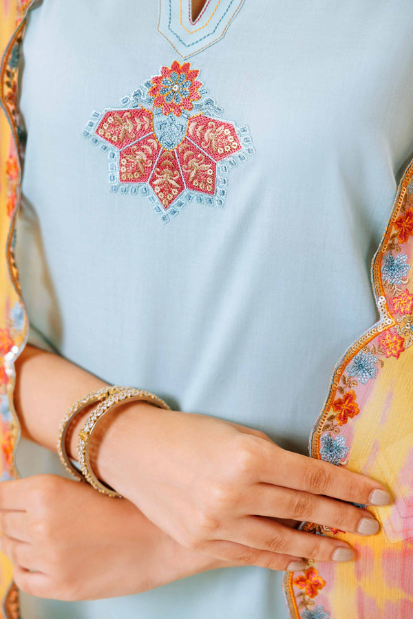 Nishat | Luxury Pret | KFS24-80 - Official Nishat stockist in UK - Sakeena London