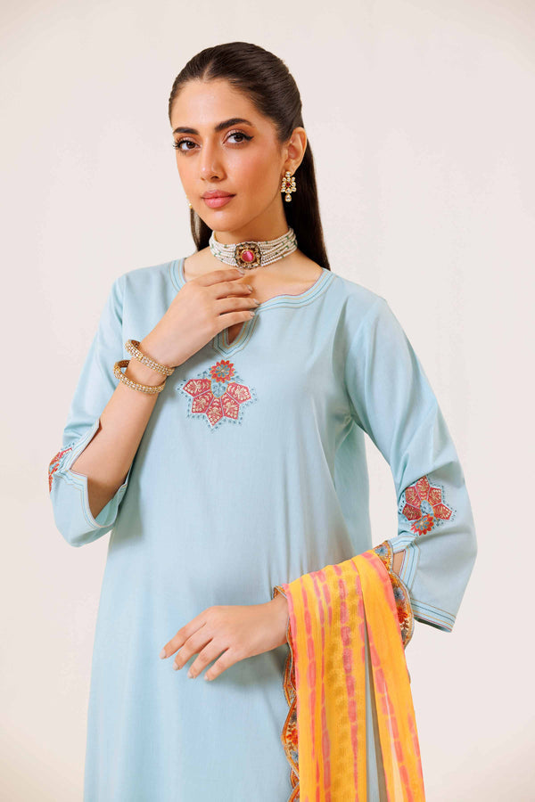 Nishat | Luxury Pret | KFS24-80 - Official Nishat stockist in UK - Sakeena London