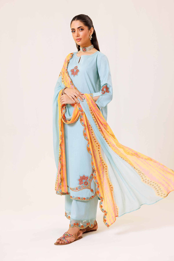 Nishat | Luxury Pret | KFS24-80 - Official Nishat stockist in UK - Sakeena London