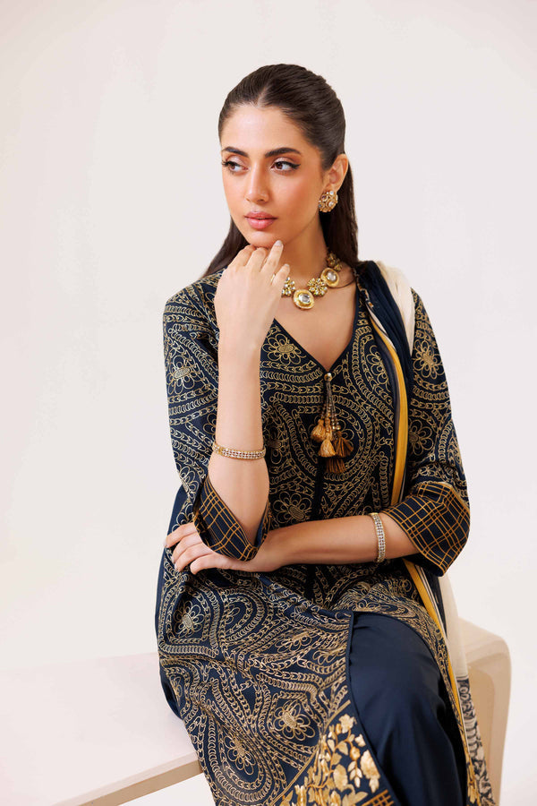 Nishat | Luxury Pret | KFS24-83 - Official Nishat stockist in UK - Sakeena London
