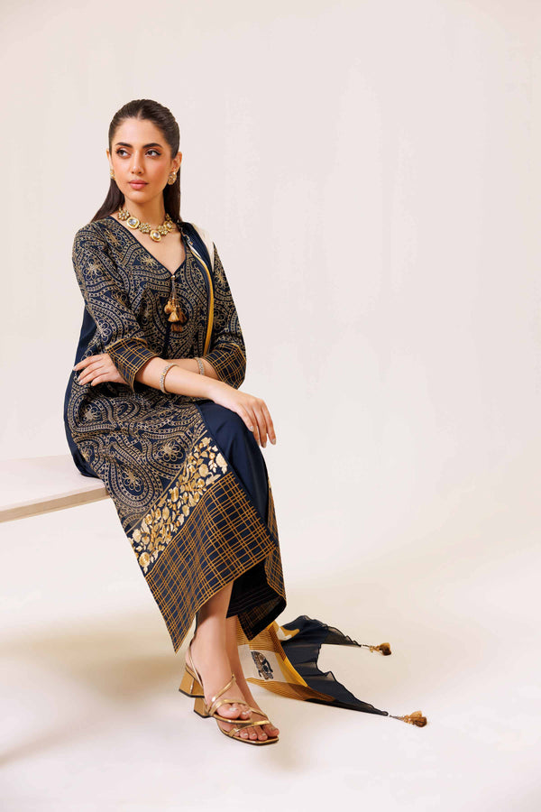 Nishat | Luxury Pret | KFS24-83 - Official Nishat stockist in UK - Sakeena London