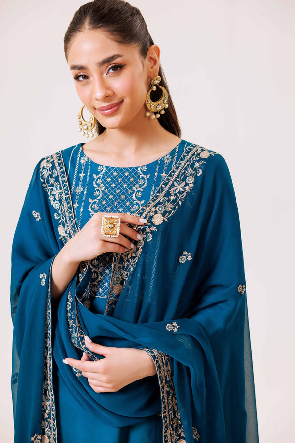 Nishat | Luxury Pret | KFS24-89 - Official Nishat stockist in UK - Sakeena London