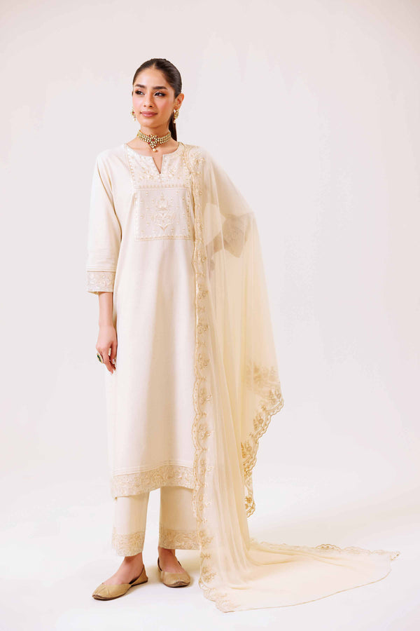 Nishat | Luxury Pret | KFS24-99 - Official Nishat stockist in UK - Sakeena London