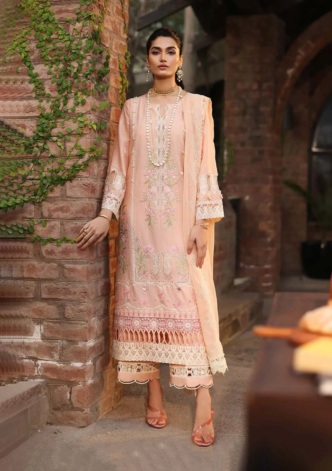 Kahf Premium | Festive Lawn 24 | KFL-11 MAAHRU - Official Kahf Premium stockist in UK - Sakeena London