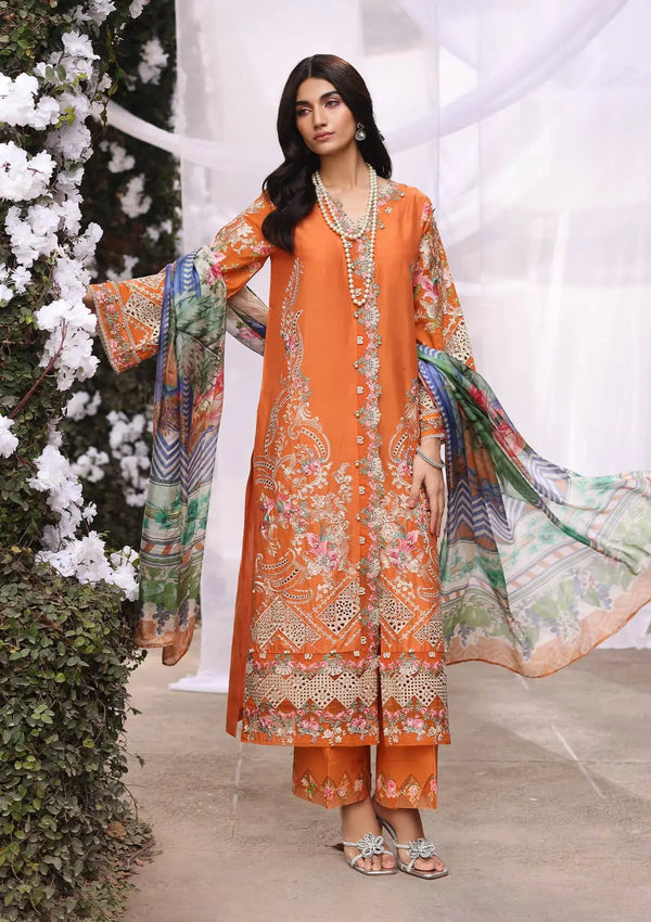Kahf Premium | Festive Lawn 24 | KFL-10 MAYA - Official Khaf Premium stockist in UK - Sakeena London