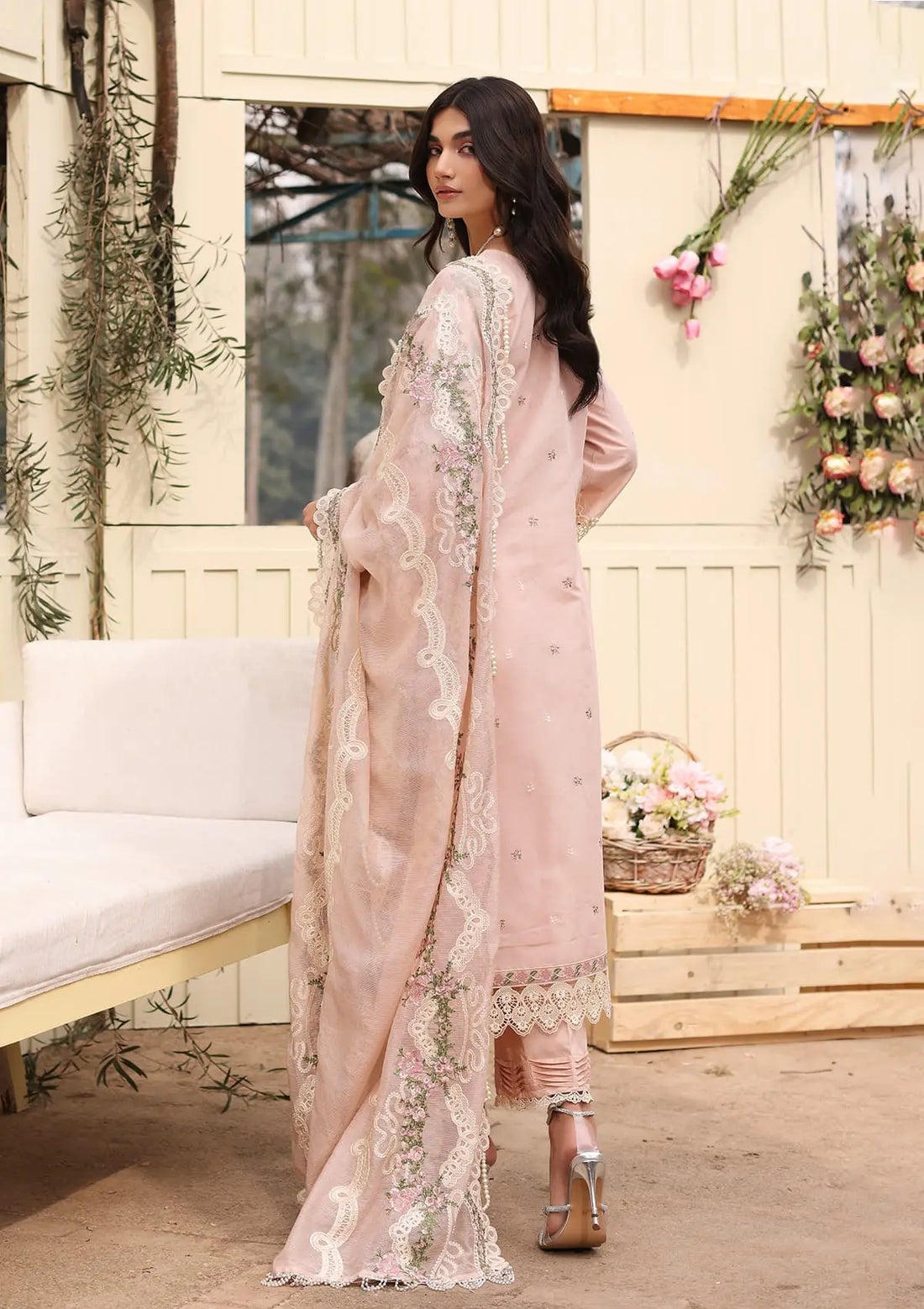 Kahf Premium | Festive Lawn 24 | KFL-09B NORA - Official Kahf Premium stockist in UK - Sakeena London