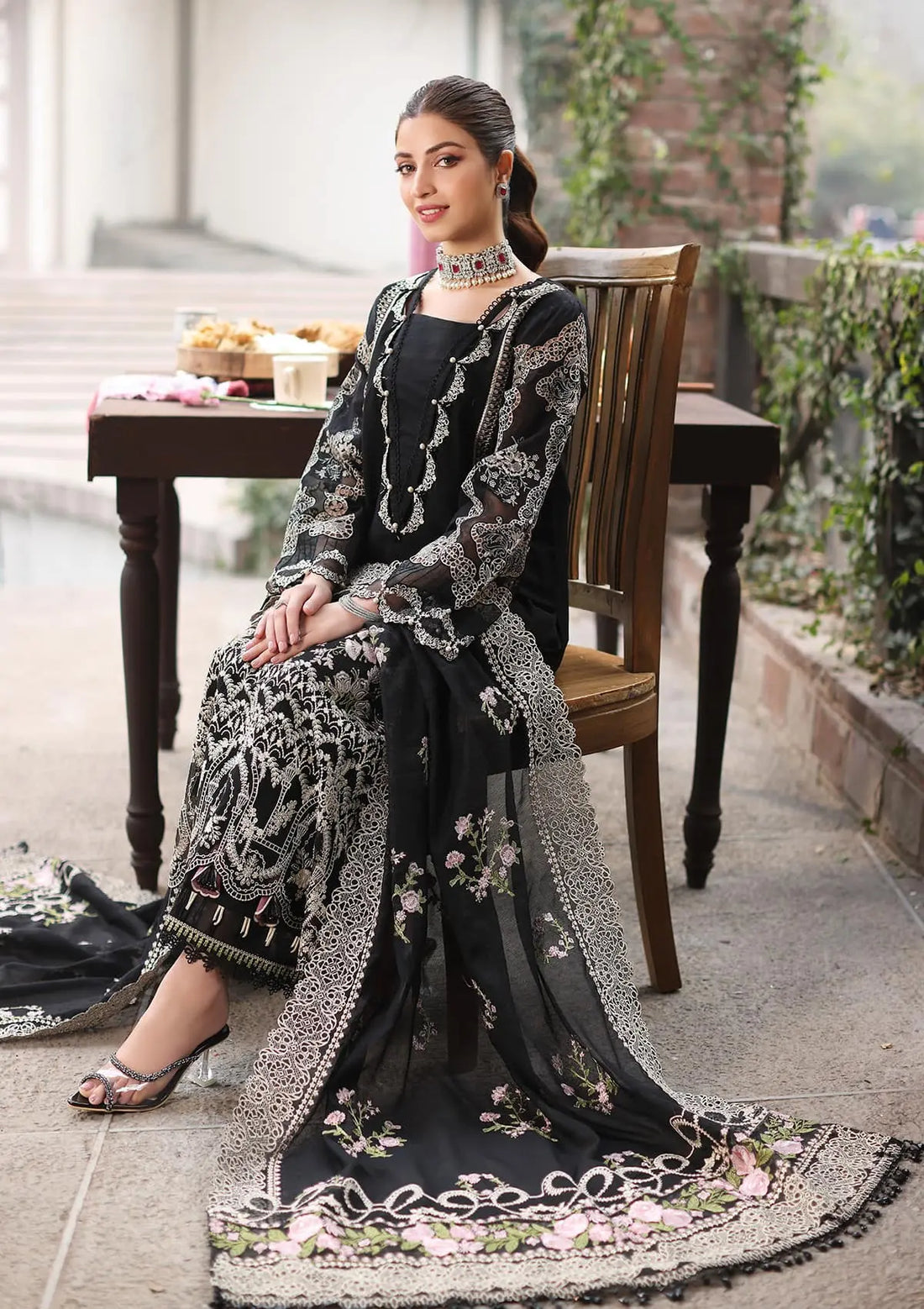 Kahf Premium | Festive Lawn 24 | KFL-06 NOOR - Official Kahf Premium stockist in UK - Sakeena London