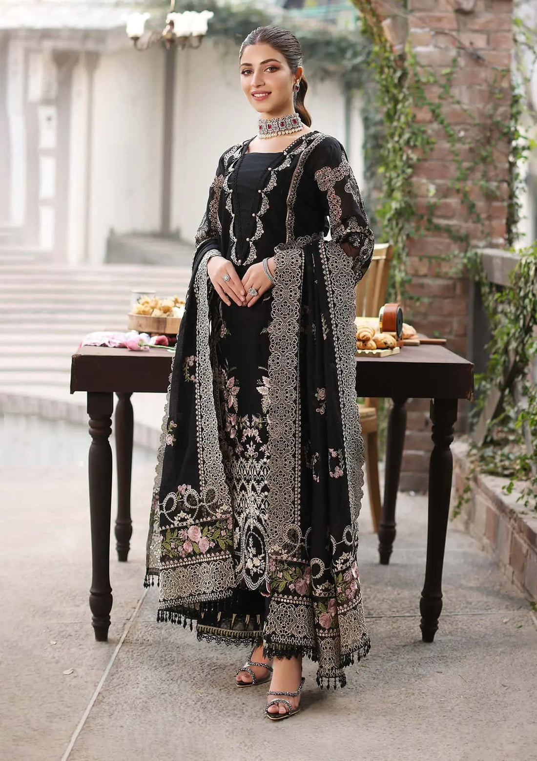 Kahf Premium | Festive Lawn 24 | KFL-06 NOOR - Official Kahf Premium stockist in UK - Sakeena London