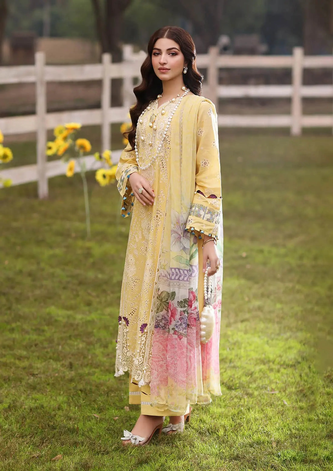 Kahf Premium | Festive Lawn 24 | KFL-05 SAHAR - Official Kahf Premium stockist in UK - Sakeena London