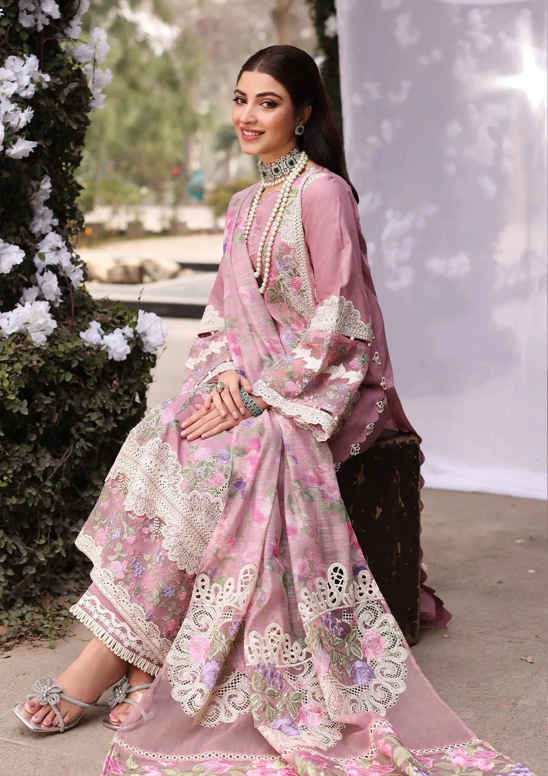 Kahf Premium | Festive Lawn 24 | KFL-03 SASSI - Official Kahf Premium stockist in UK - Sakeena London
