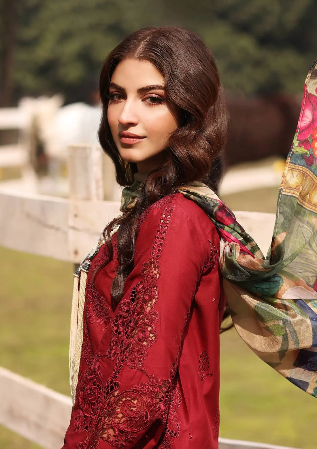Kahf Premium | Festive Lawn 24 | KFL-02 ALORA - Official Kahf Premium stockist in UK - Sakeena London