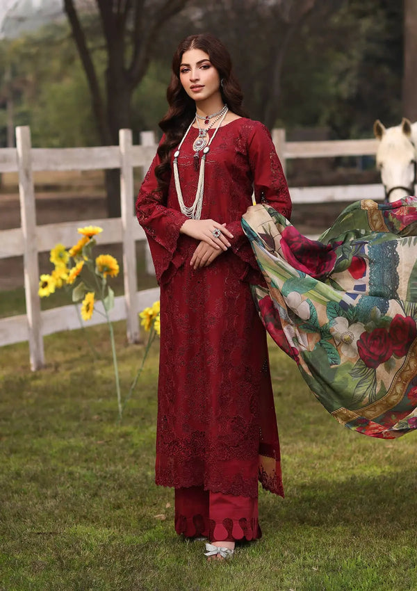 Kahf Premium | Festive Lawn 24 | KFL-02 ALORA - Official Kahf Premium stockist in UK - Sakeena London