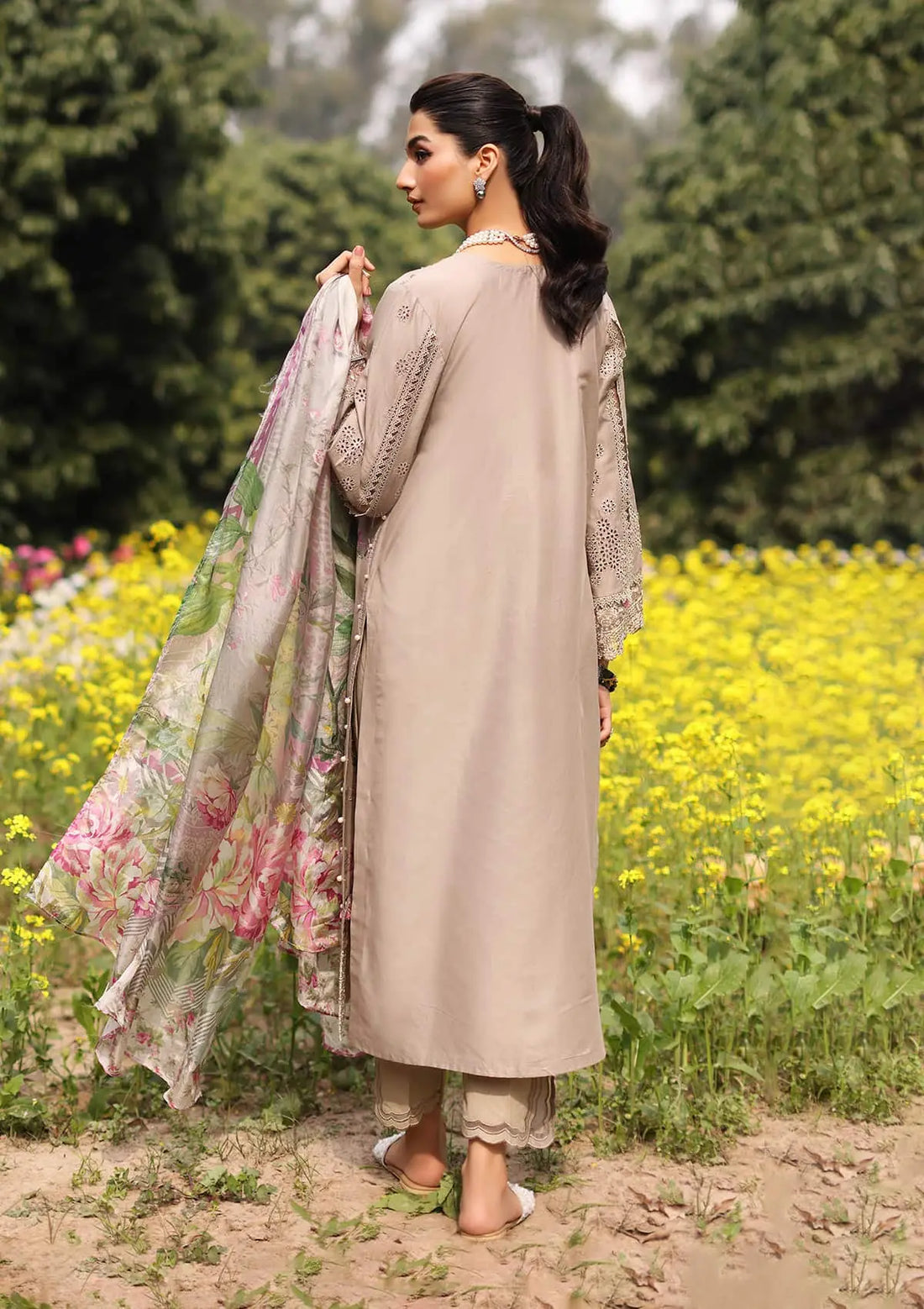 Kahf Premium | Festive Lawn 24 | KFL-12 HEER - Official Kahf Premium stockist in UK - Sakeena London