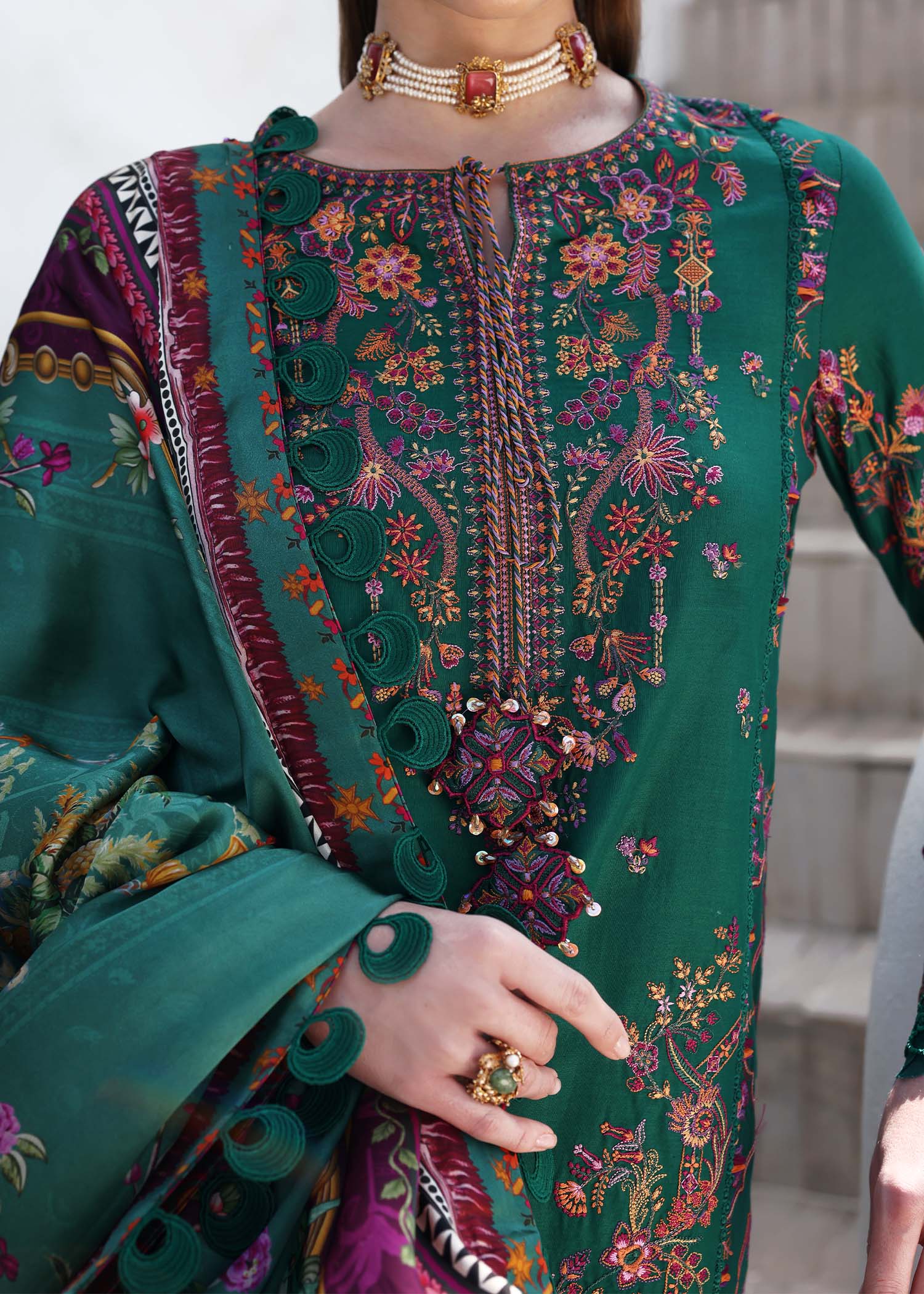 Kanwal Malik | Elysia Luxury Lawn 25 | Sierra - Official Kanwal Malik stockist in UK - Sakeena London