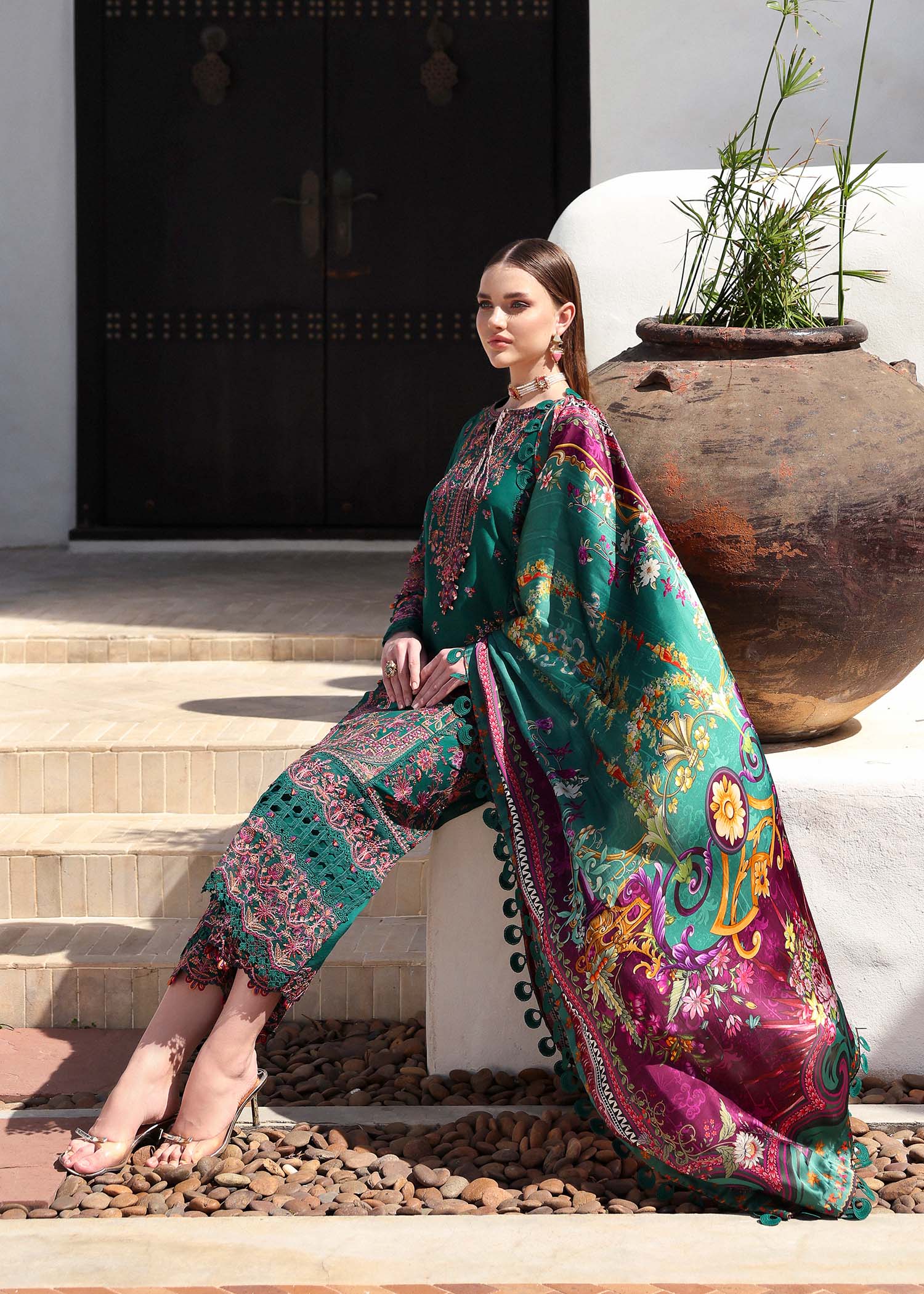 Kanwal Malik | Elysia Luxury Lawn 25 | Sierra - Official Kanwal Malik stockist in UK - Sakeena London