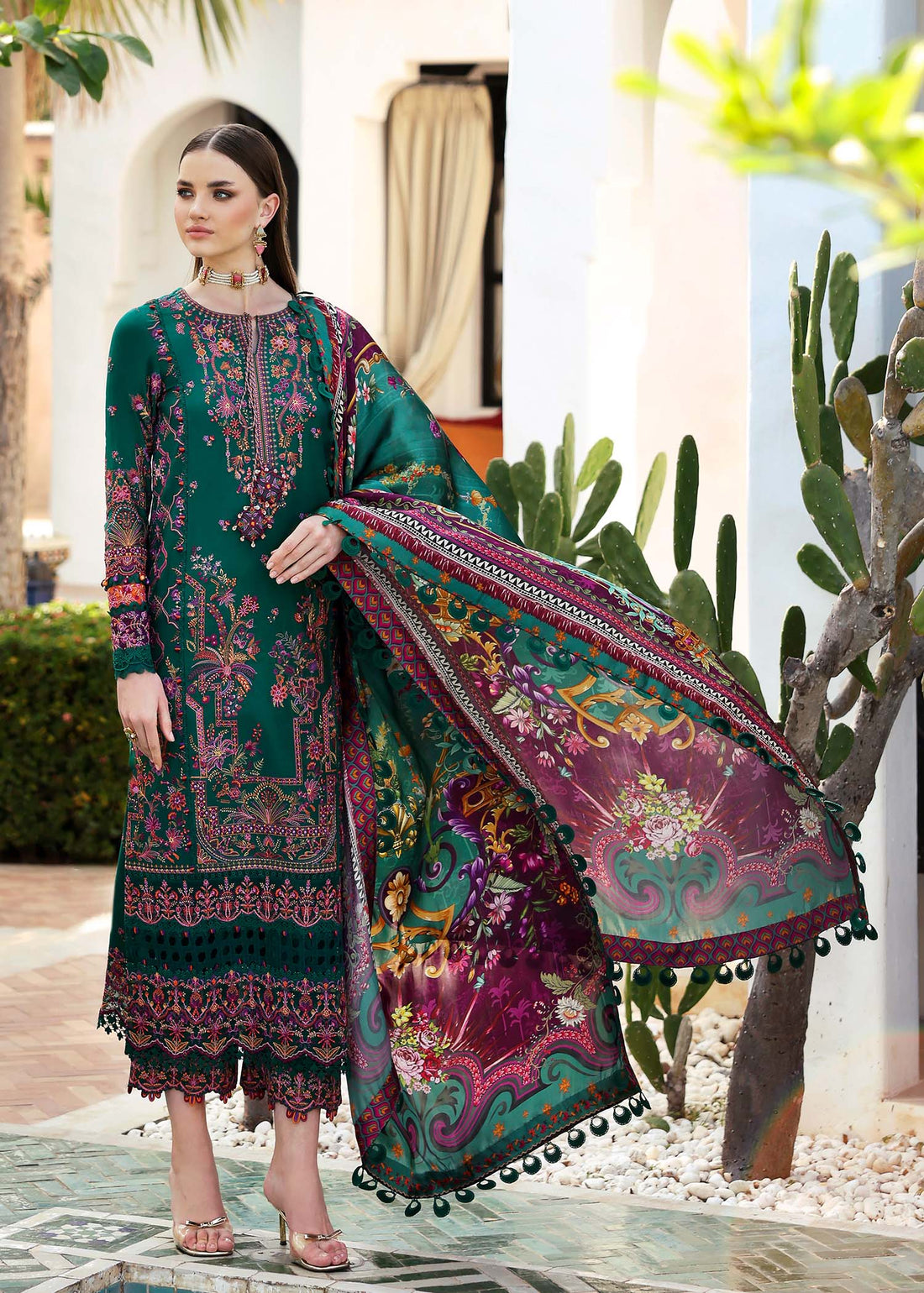 Kanwal Malik | Elysia Luxury Lawn 25 | Sierra - Official Kanwal Malik stockist in UK - Sakeena London