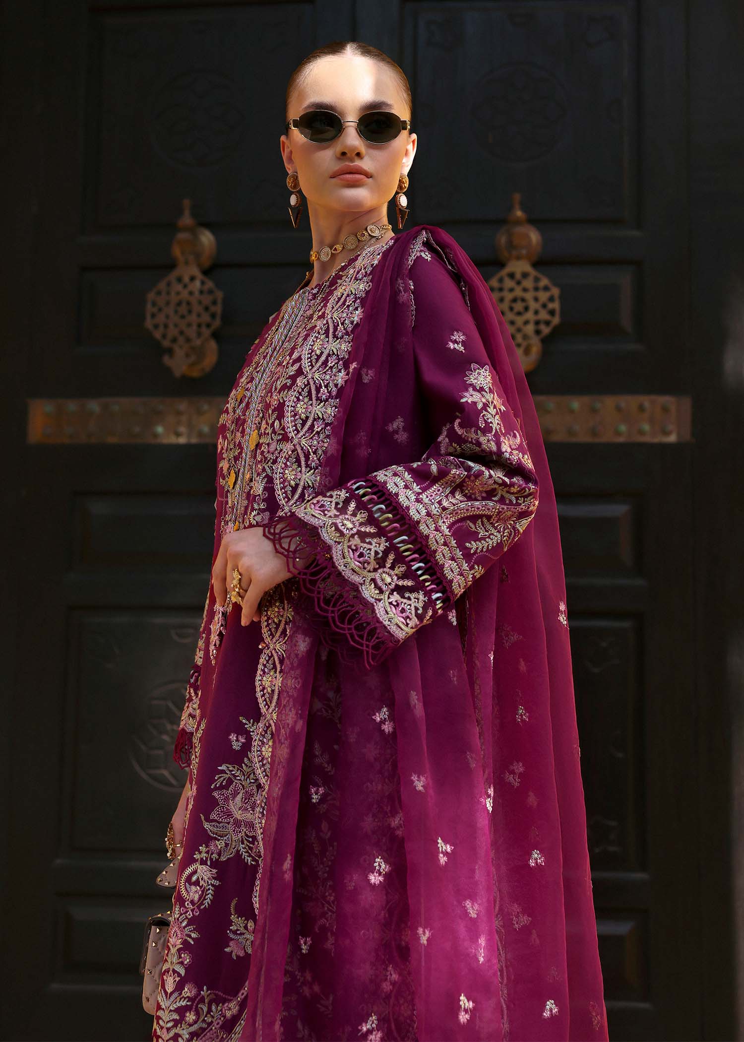 Kanwal Malik | Elysia Luxury Lawn 25 | Lavena - Official Kanwal Malik stockist in UK - Sakeena London