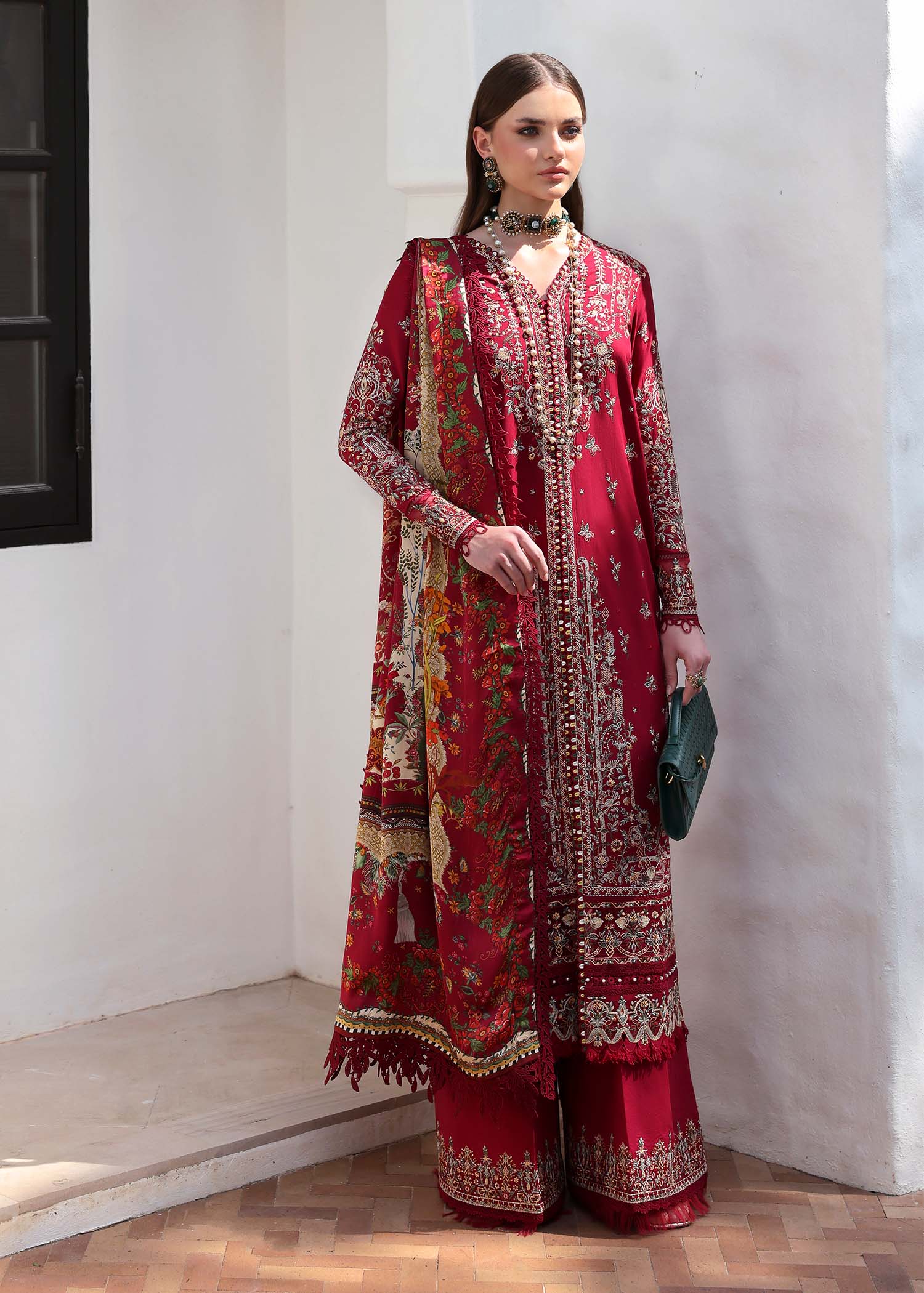 Kanwal Malik | Elysia Luxury Lawn 25 | Marina - Official Kanwal Malik stockist in UK - Sakeena London