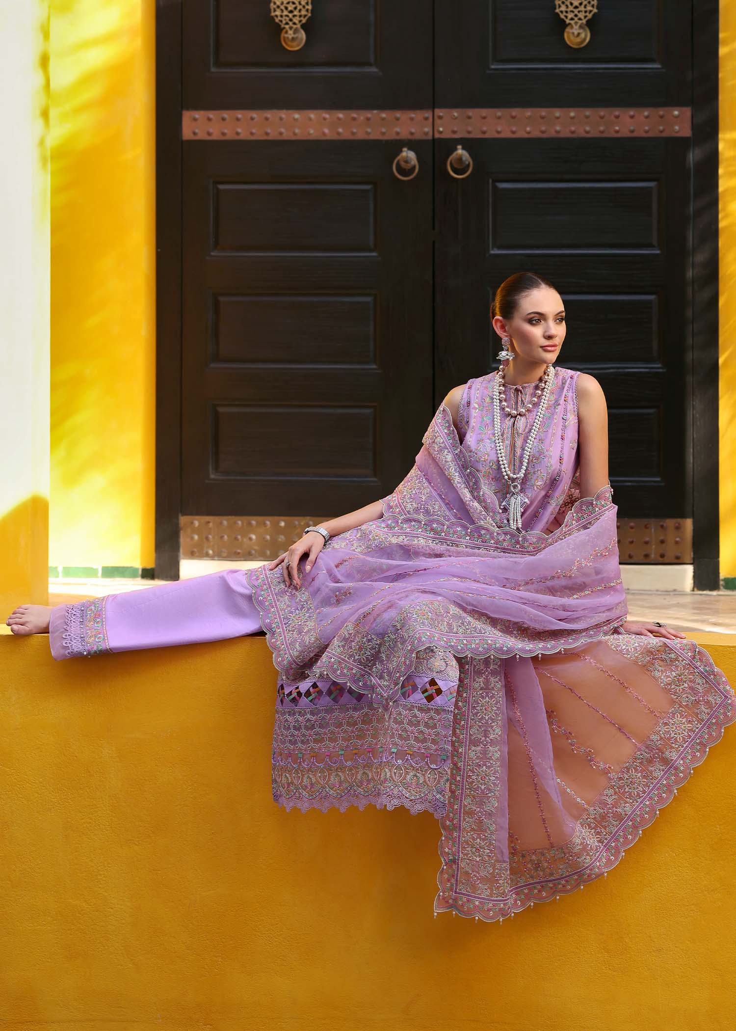 Kanwal Malik | Elysia Luxury Lawn 25 | Celia - Official Kanwal Malik stockist in UK - Sakeena London