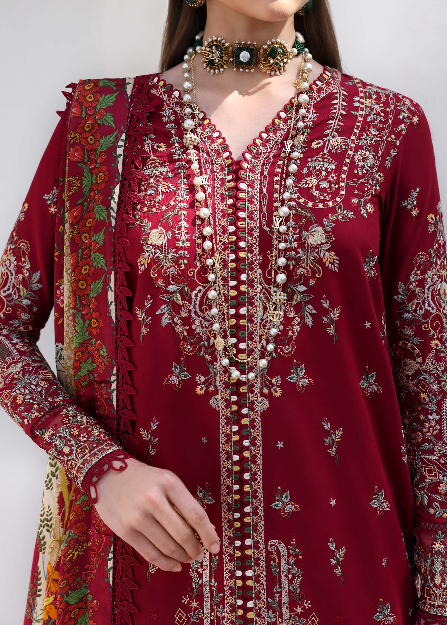 Kanwal Malik | Elysia Luxury Lawn 25 | Marina - Official Kanwal Malik stockist in UK - Sakeena London