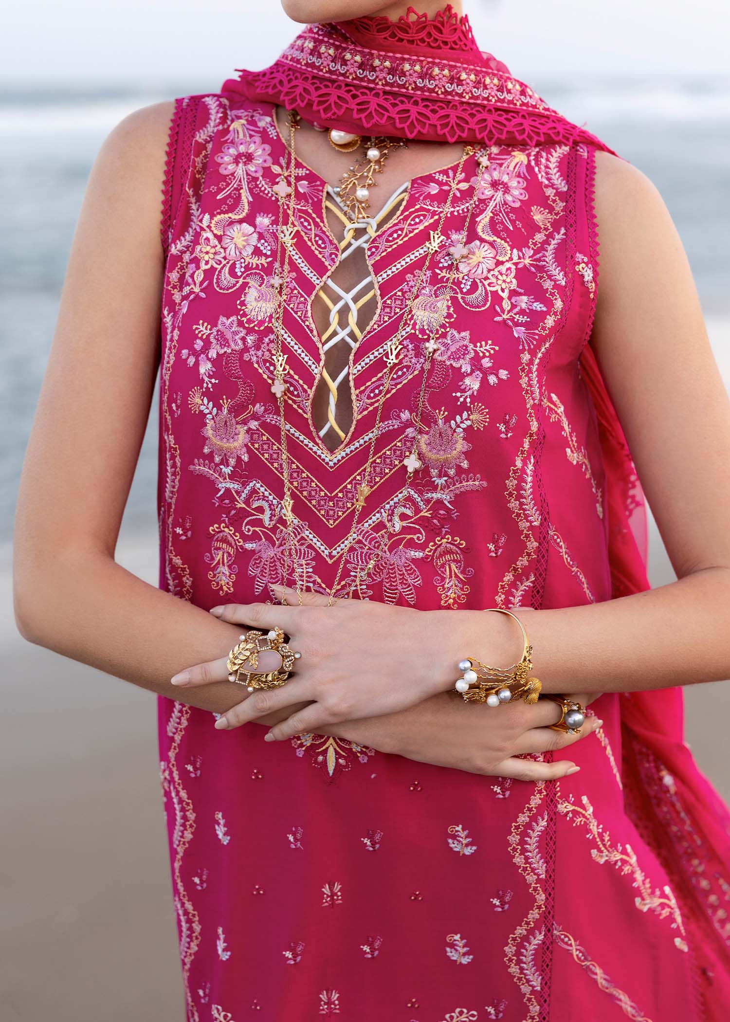 Kanwal Malik | Elysia Luxury Lawn 25 | Evaline - Official Kanwal Malik stockist in UK - Sakeena London