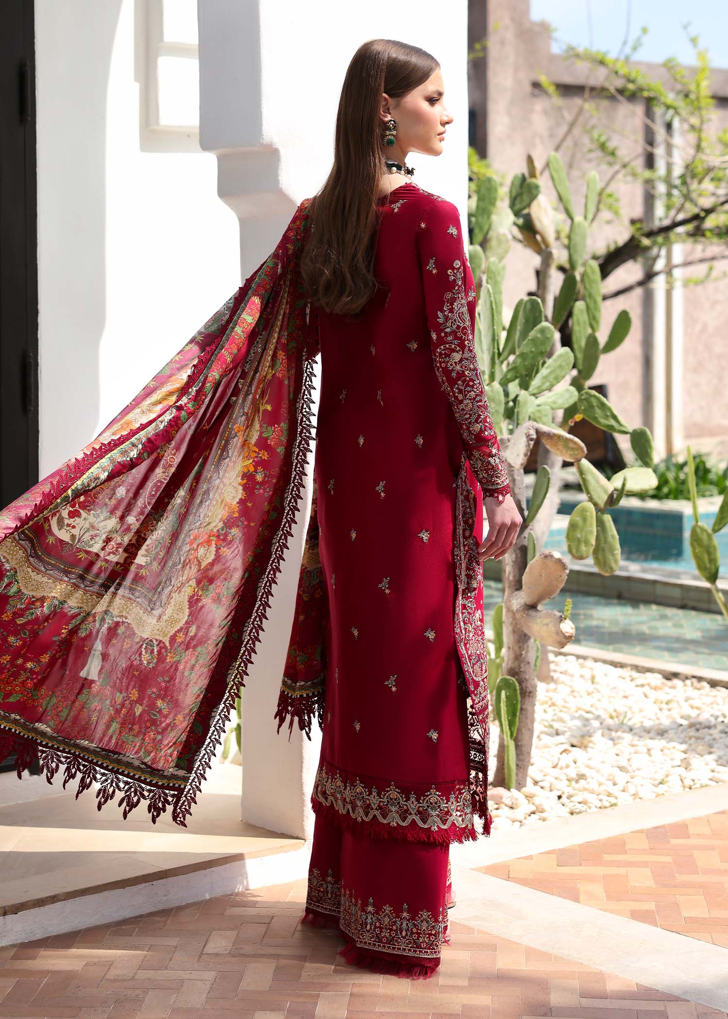 Kanwal Malik | Elysia Luxury Lawn 25 | Marina - Official Kanwal Malik stockist in UK - Sakeena London