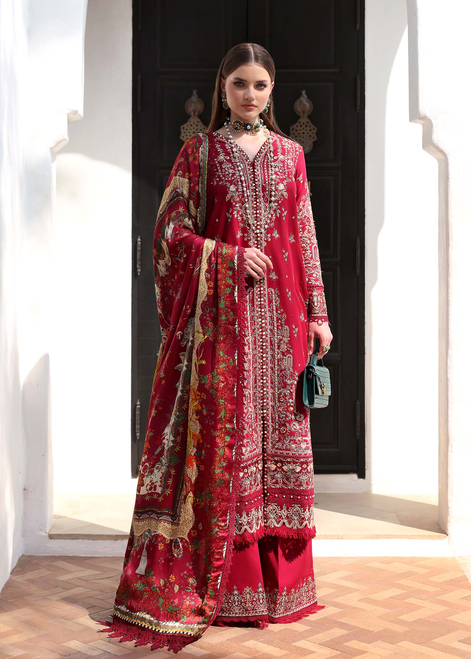 Kanwal Malik | Elysia Luxury Lawn 25 | Marina - Official Kanwal Malik stockist in UK - Sakeena London