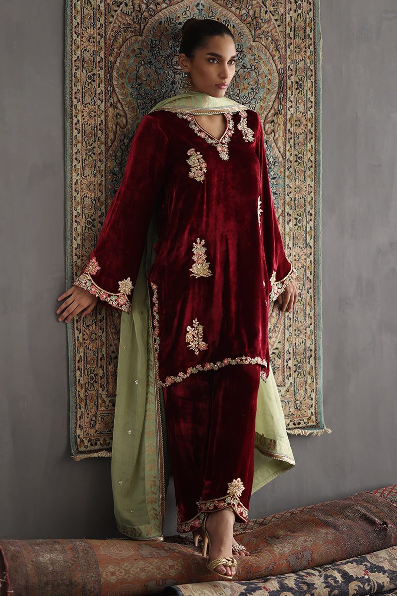 Sana Abbas | Velvet Formals | KARLA - Official Sana Abbas stockist in UK - Sakeena London