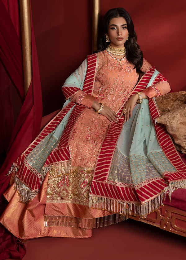 Sahane | Luxury Lawn and Formal Dresses | KD-1102 Azalea - Khawab Deeda - Official Sahane stockist in UK - Sakeena London