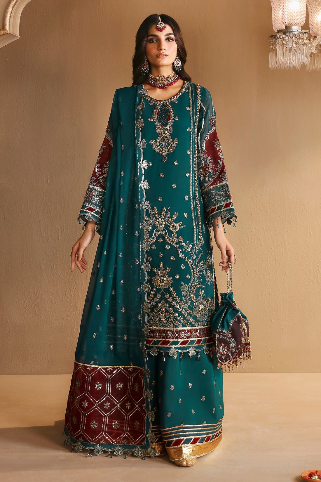 Alizeh | Reena Wedding Formals | AF-HM-4024-KHIVA - Official Alizeh stockist in UK - Sakeena London