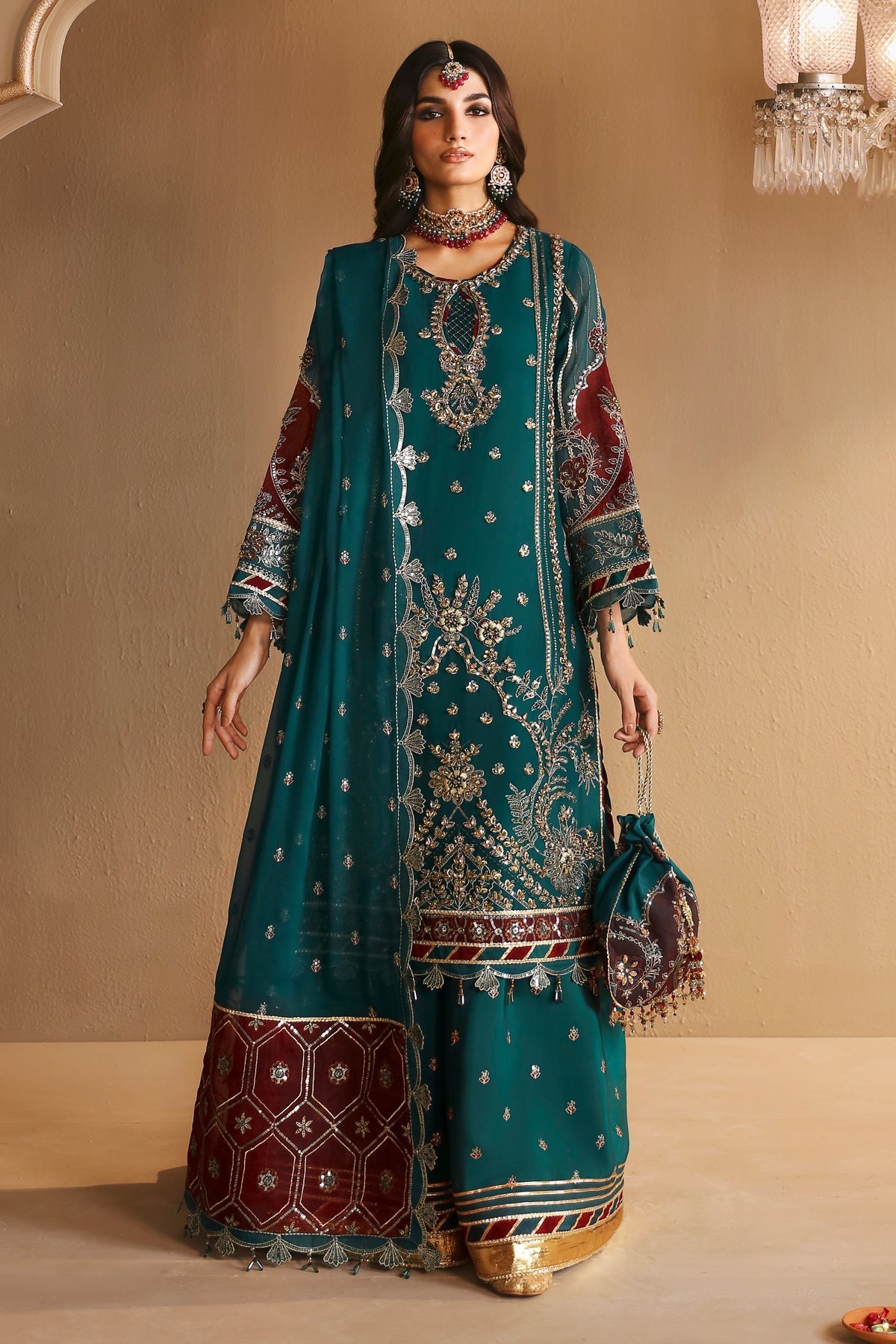 Alizeh | Reena Wedding Formals | AF-HM-4024-KHIVA - Official Alizeh stockist in UK - Sakeena London