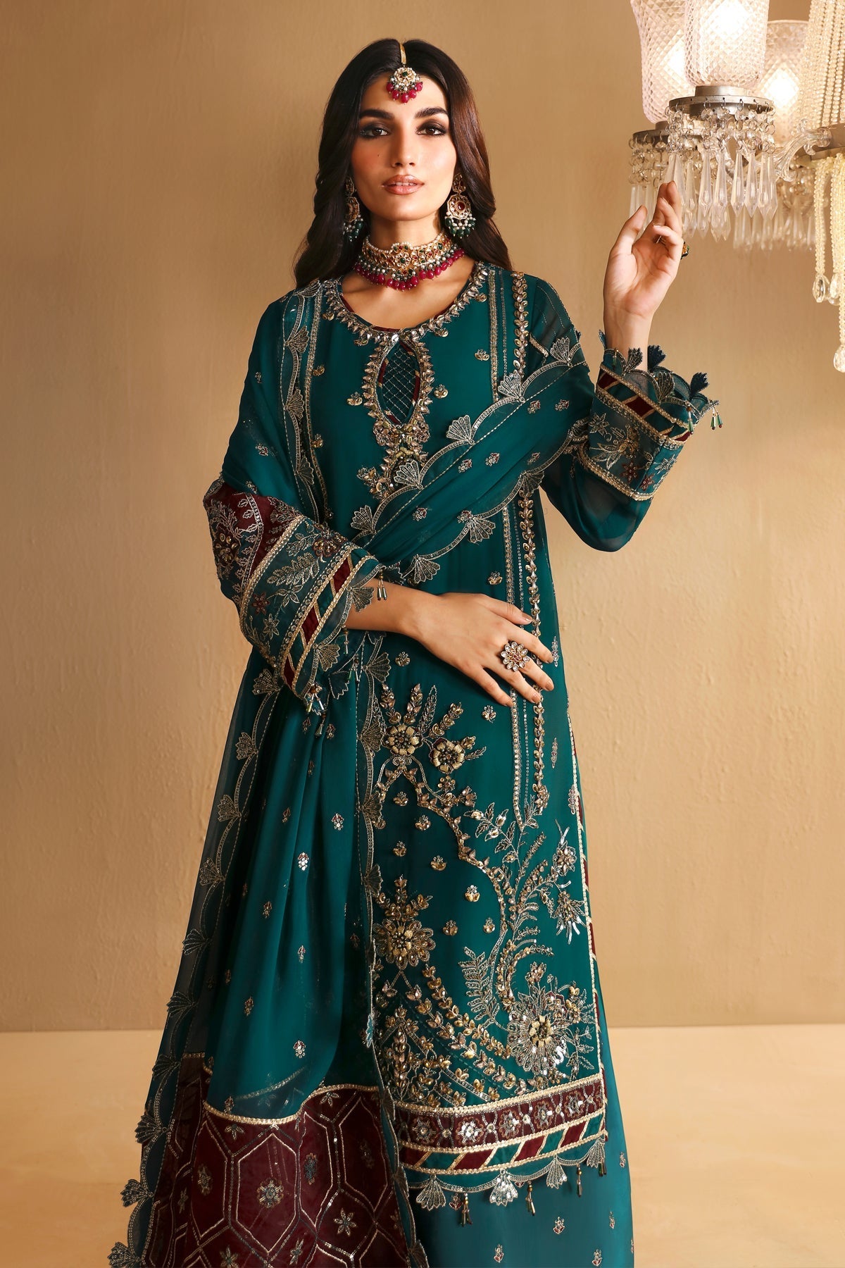 Alizeh | Reena Wedding Formals | AF-HM-4024-KHIVA - Official Alizeh stockist in UK - Sakeena London