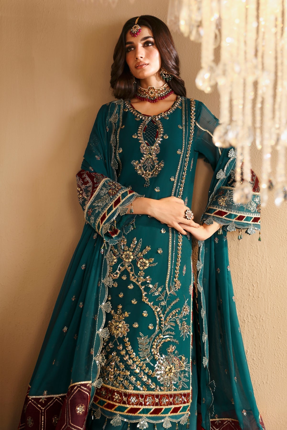 Alizeh | Reena Wedding Formals | AF-HM-4024-KHIVA - Official Alizeh stockist in UK - Sakeena London