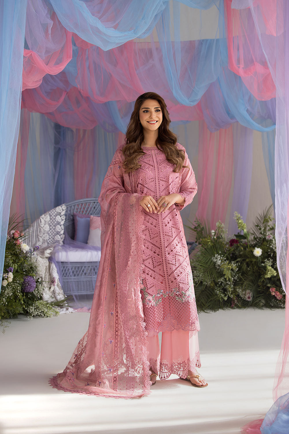 Sobia Nazir | Luxury Lawn 25 | 10A - Official Sobia Nazir stockist in UK - Sakeena London