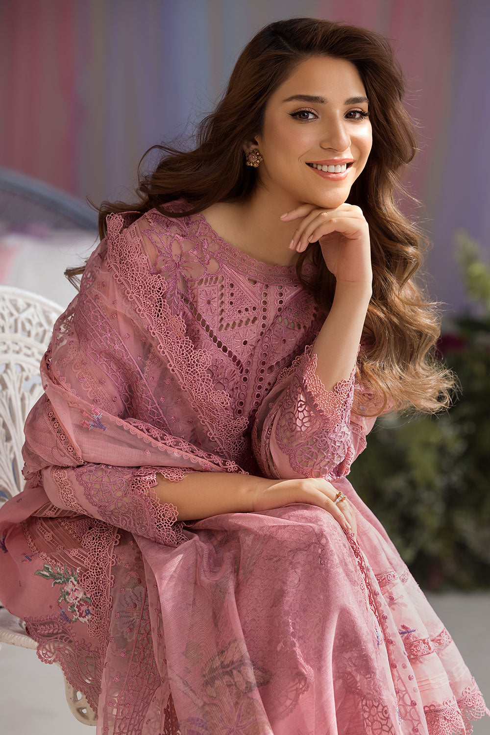 Sobia Nazir | Luxury Lawn 25 | 10A - Official Sobia Nazir stockist in UK - Sakeena London
