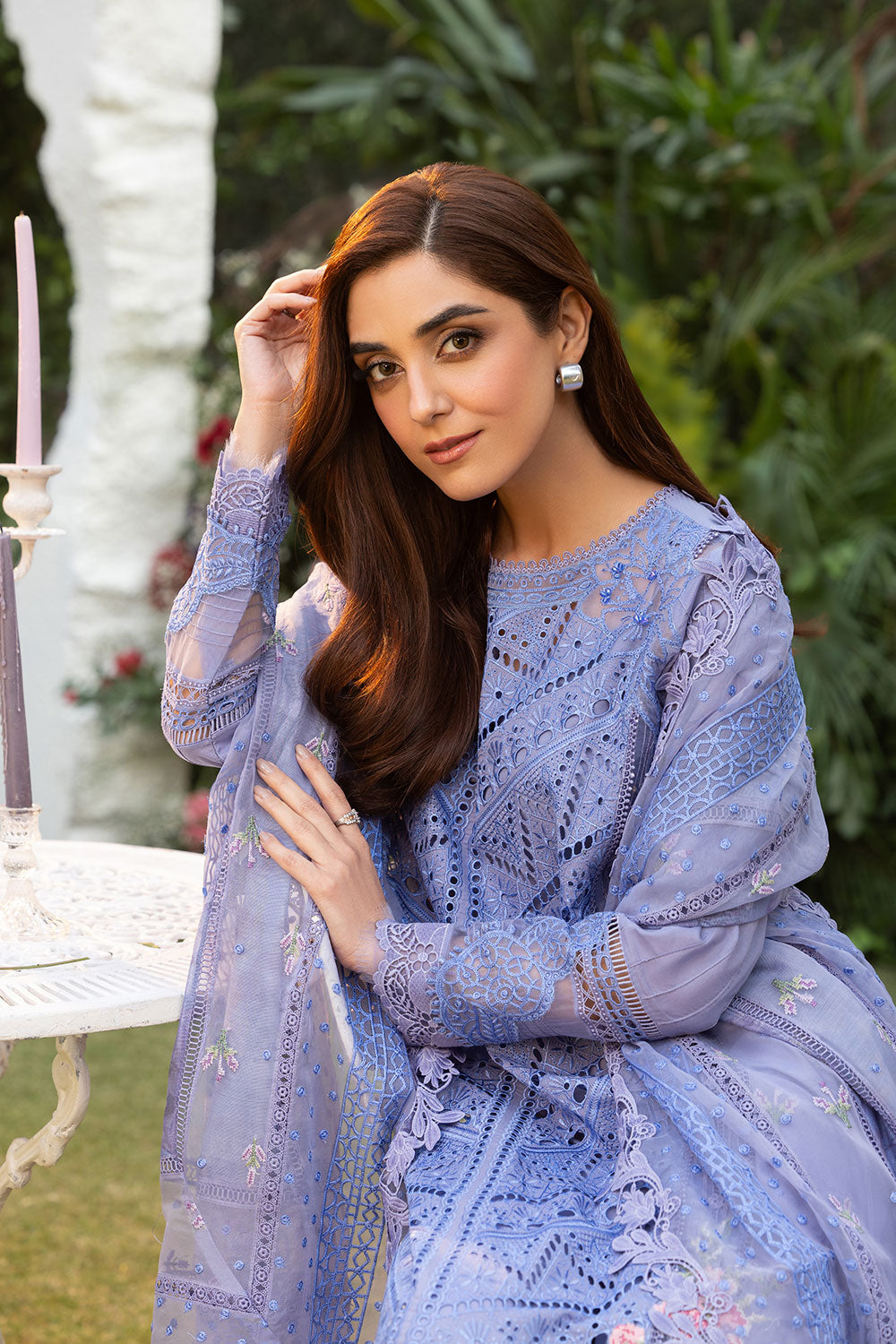 Sobia Nazir | Luxury Lawn 25 | 10B - Official Sobia Nazir stockist in UK - Sakeena London