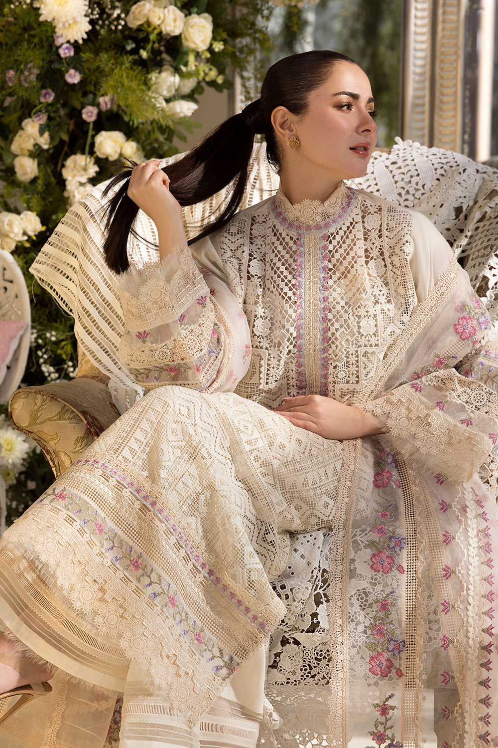 Sobia Nazir | Luxury Lawn 25 | 11B - Official Sobia Nazir stockist in UK - Sakeena London