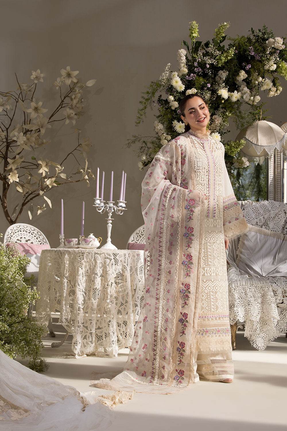 Sobia Nazir | Luxury Lawn 25 | 11B - Official Sobia Nazir stockist in UK - Sakeena London