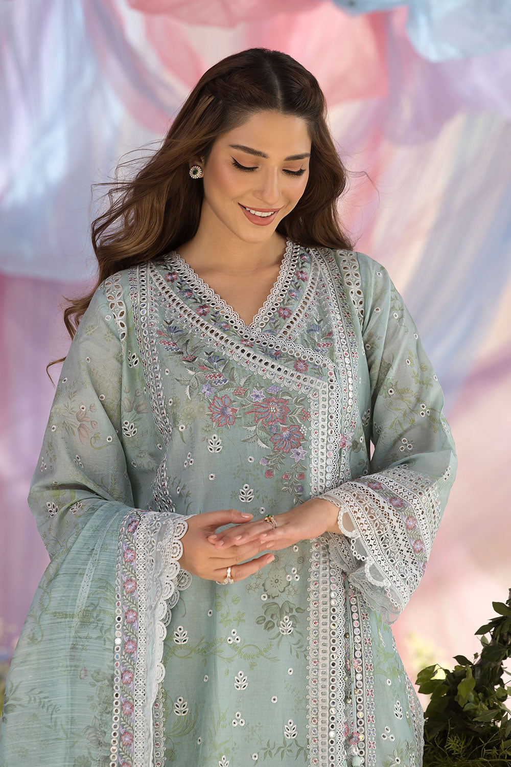 Sobia Nazir | Luxury Lawn 25 | 13A - Official Sobia Nazir stockist in UK - Sakeena London