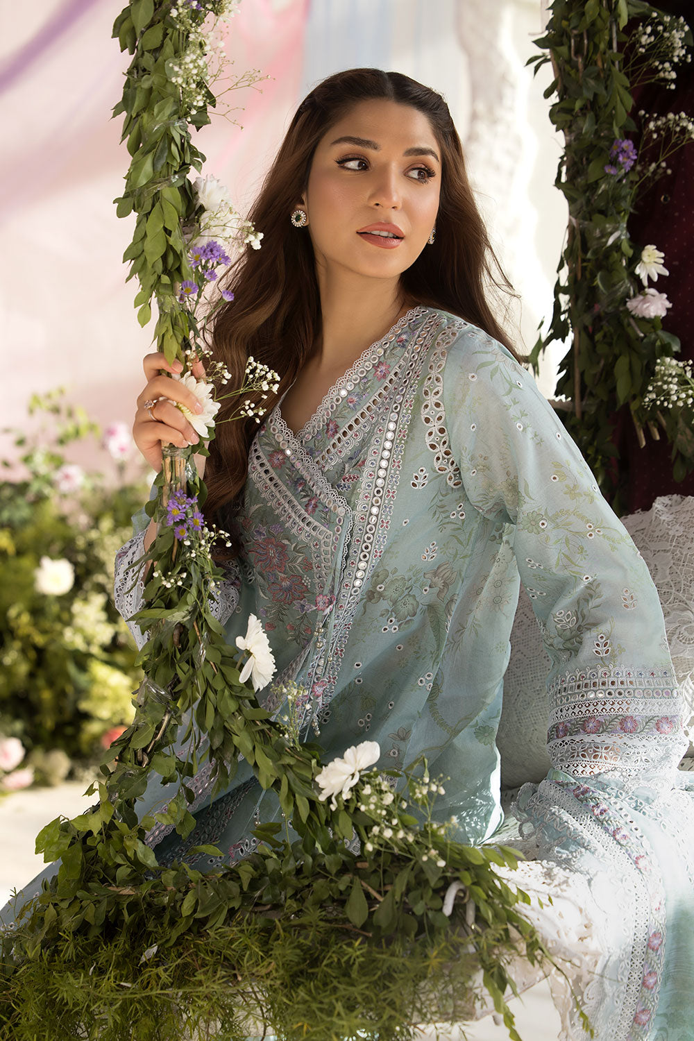 Sobia Nazir | Luxury Lawn 25 | 13A - Official Sobia Nazir stockist in UK - Sakeena London
