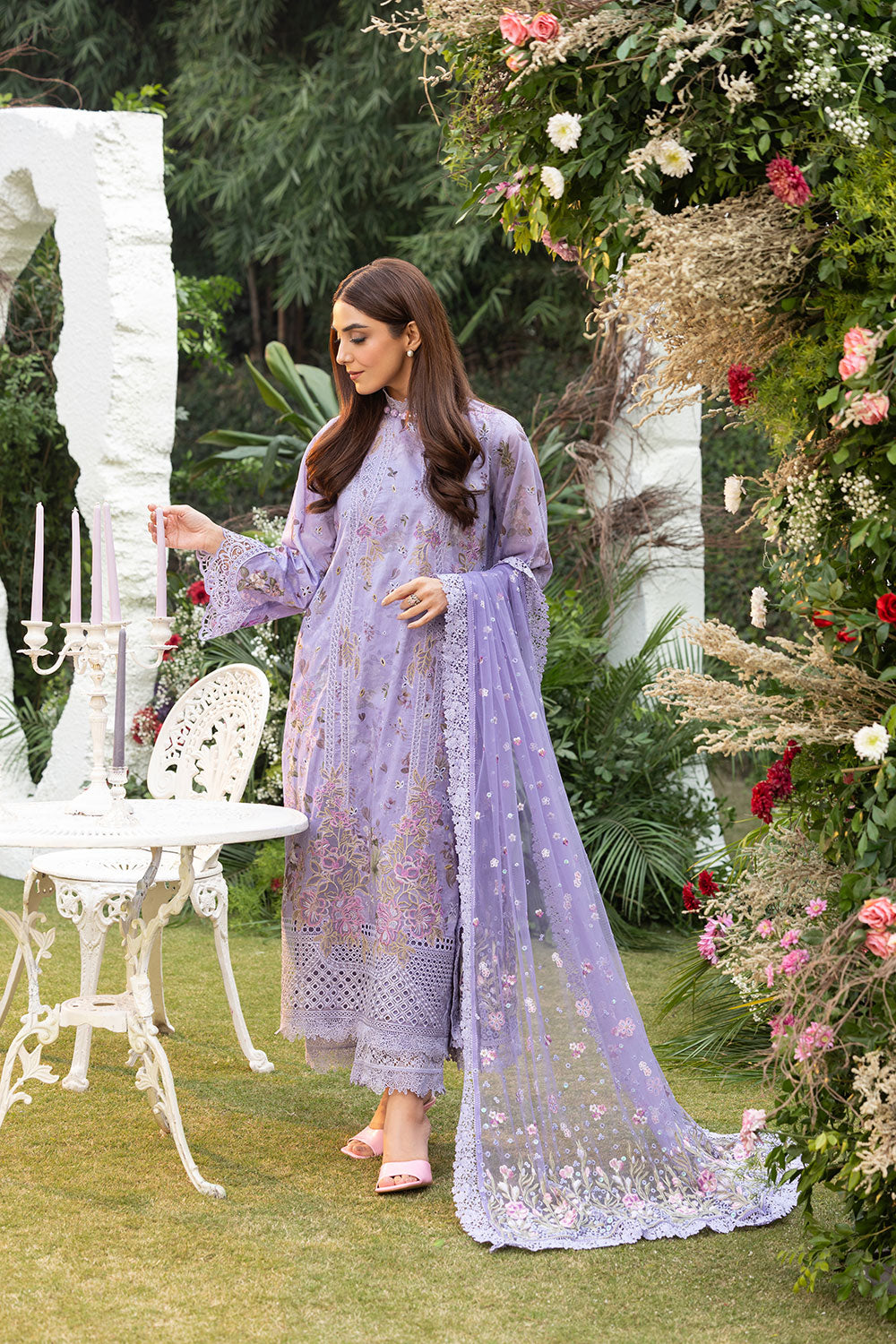Sobia Nazir | Luxury Lawn 25 | 15A - Official Sobia Nazir stockist in UK - Sakeena London