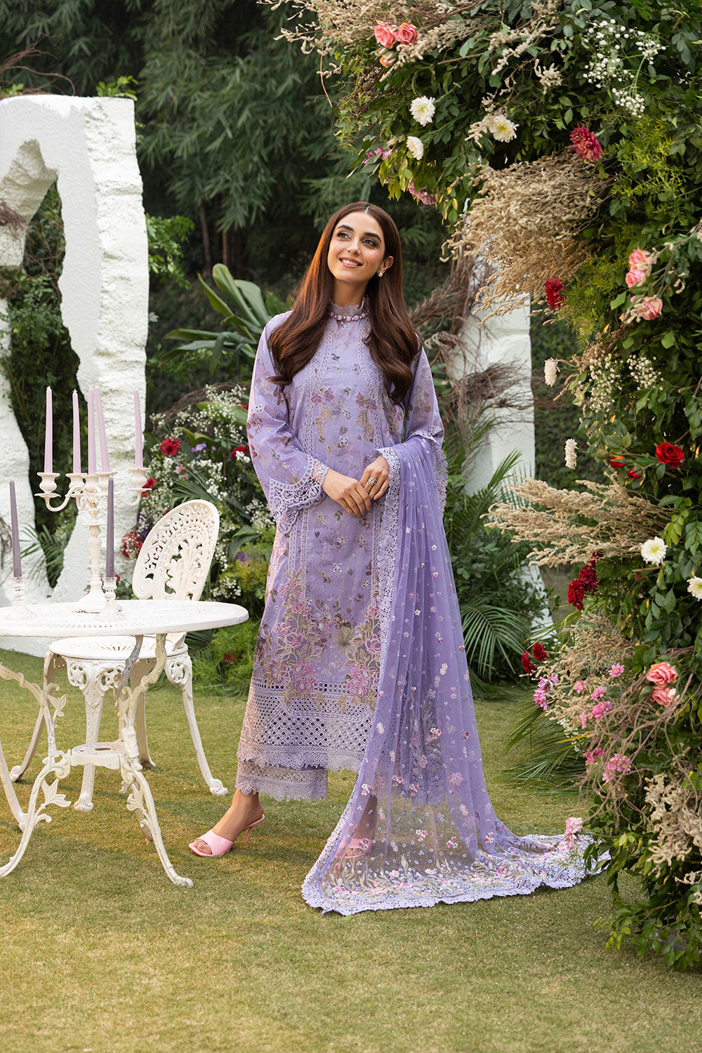 Sobia Nazir | Luxury Lawn 25 | 15A - Official Sobia Nazir stockist in UK - Sakeena London
