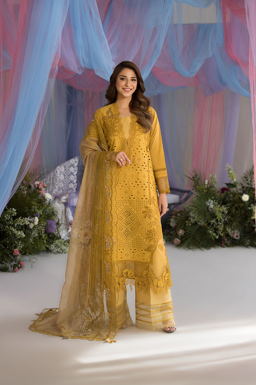 Sobia Nazir | Luxury Lawn 25 | 1A - Official Sobia Nazir stockist in UK - Sakeena London