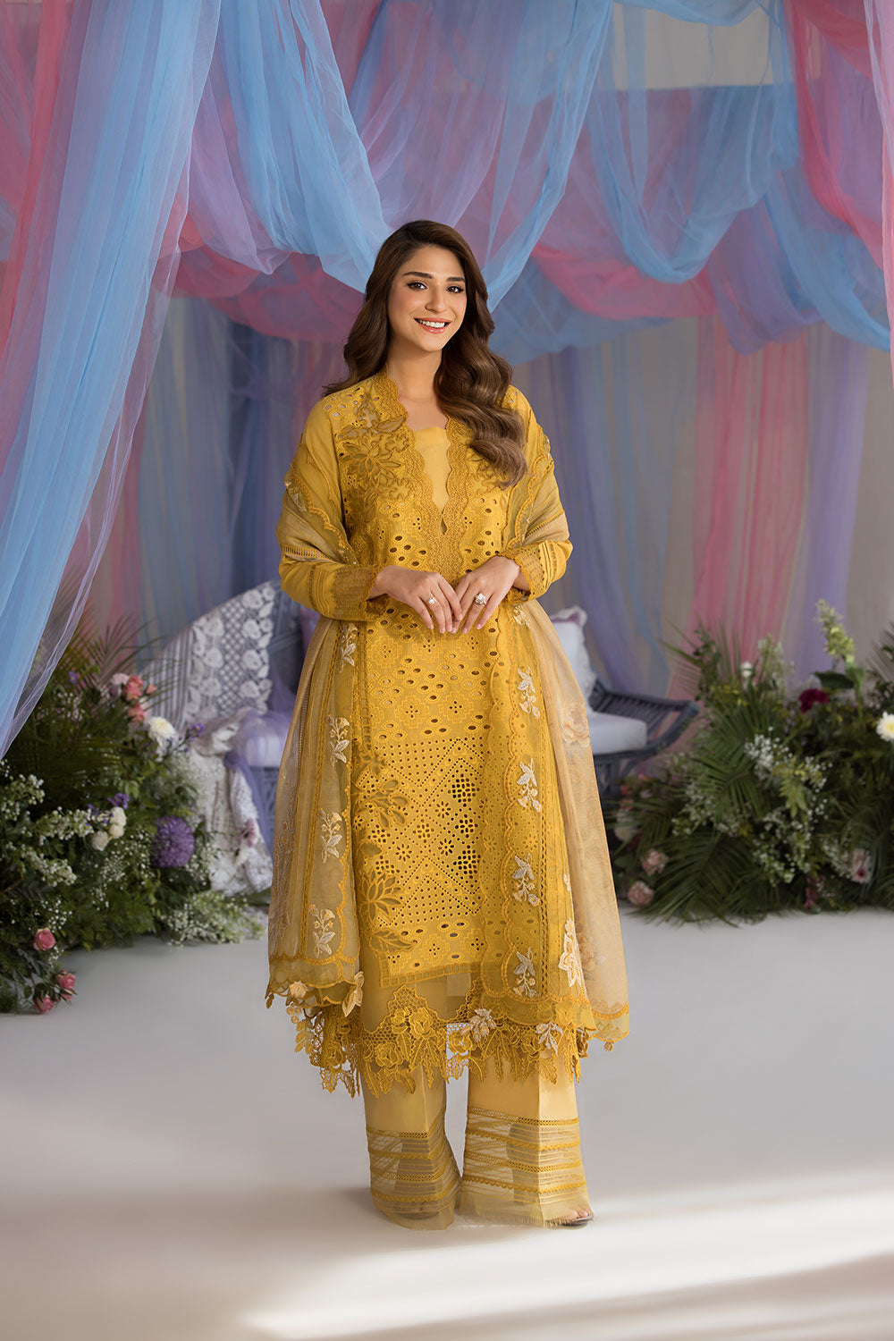 Sobia Nazir | Luxury Lawn 25 | 1A - Official Sobia Nazir stockist in UK - Sakeena London