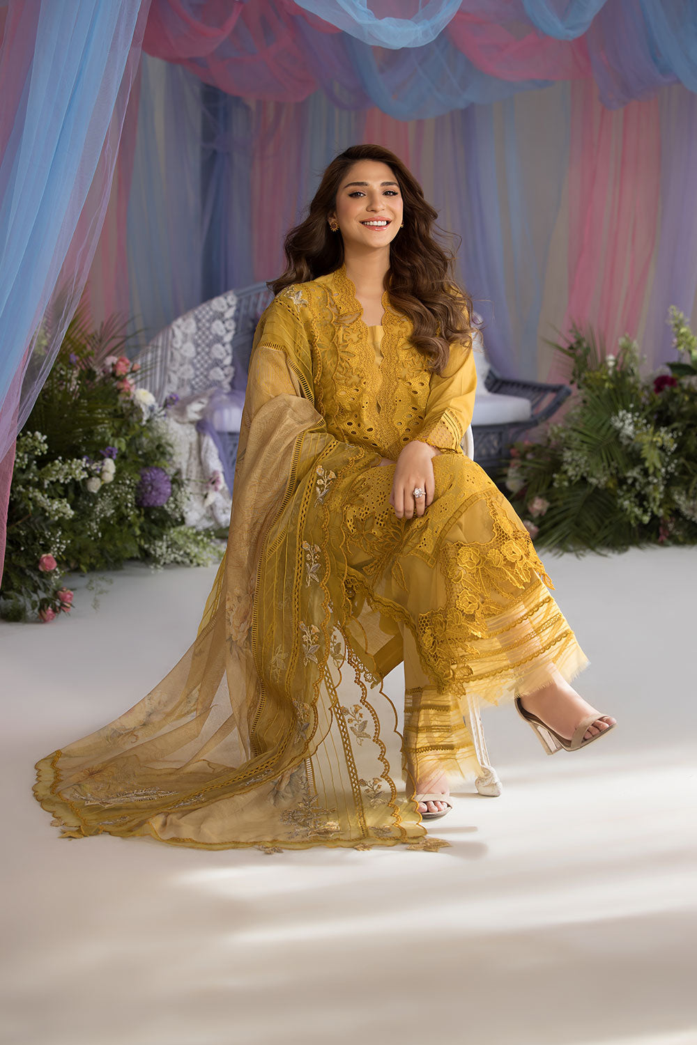 Sobia Nazir | Luxury Lawn 25 | 1A - Official Sobia Nazir stockist in UK - Sakeena London