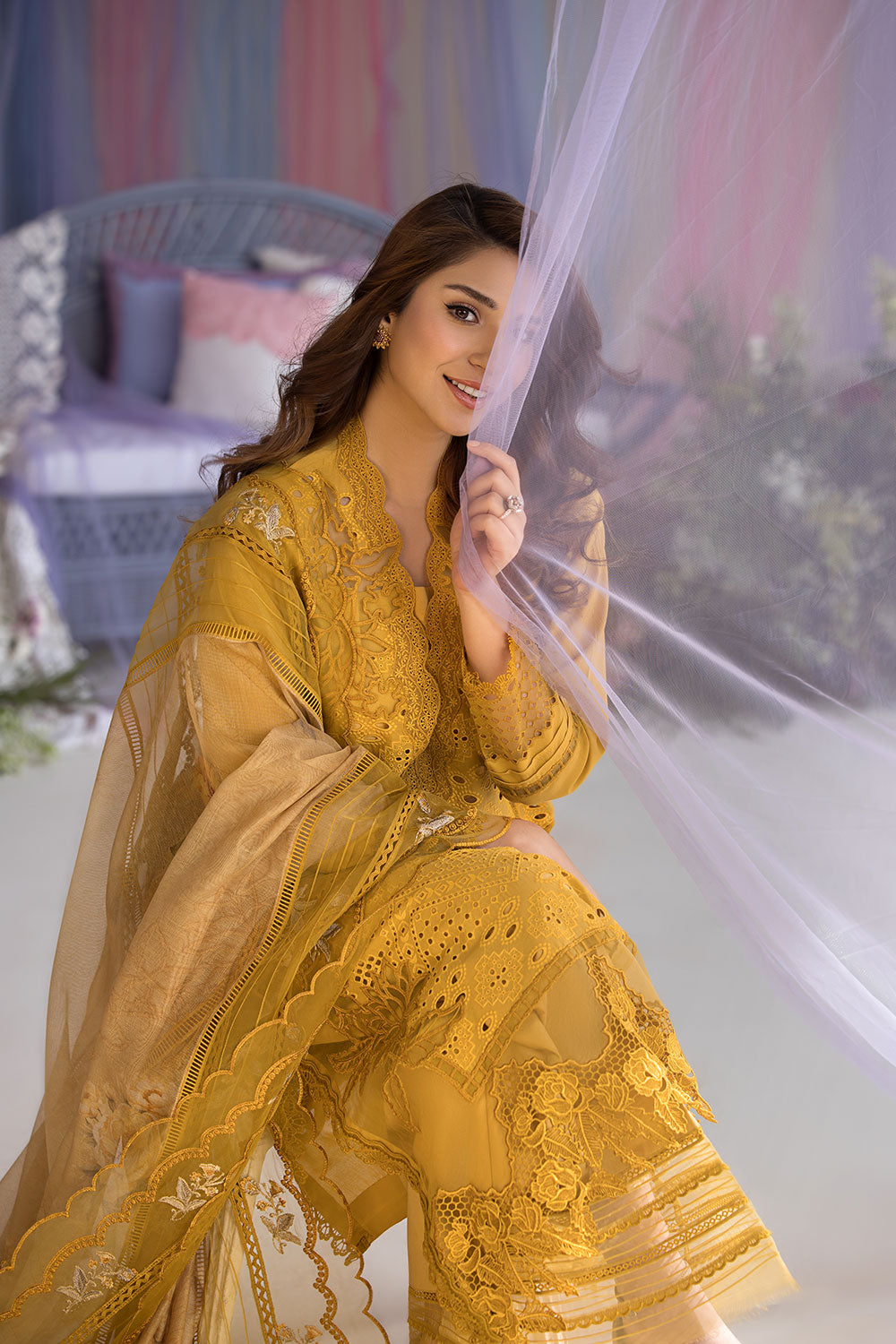 Sobia Nazir | Luxury Lawn 25 | 1A - Official Sobia Nazir stockist in UK - Sakeena London