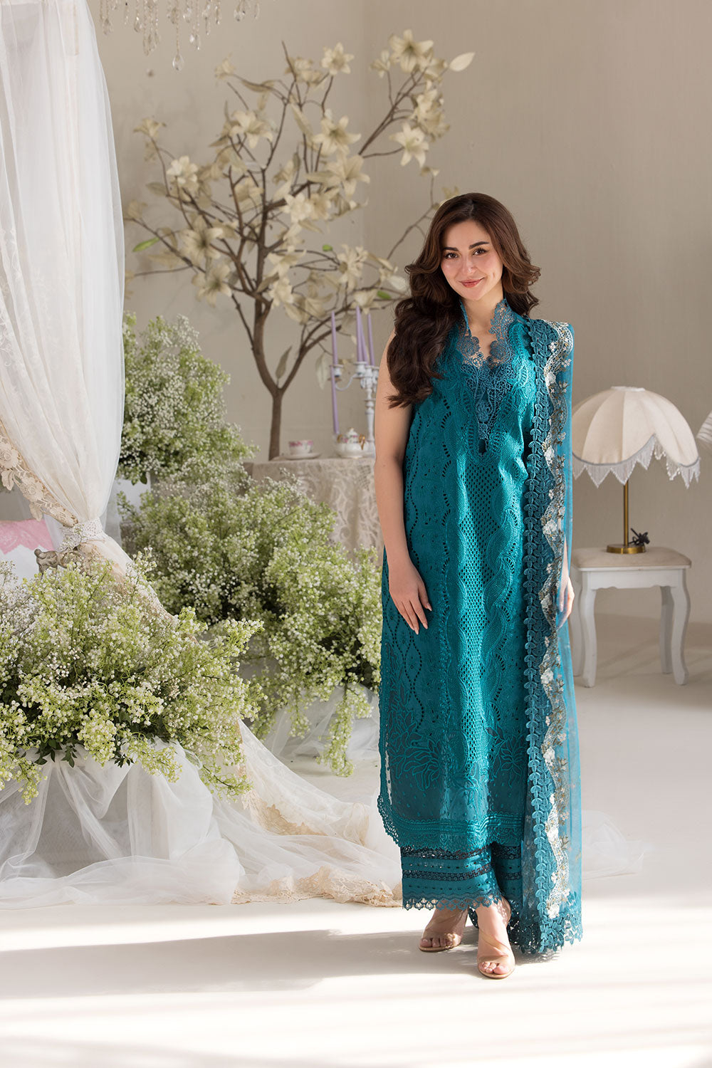 Sobia Nazir | Luxury Lawn 25 | 2A - Official Sobia Nazir stockist in UK - Sakeena London