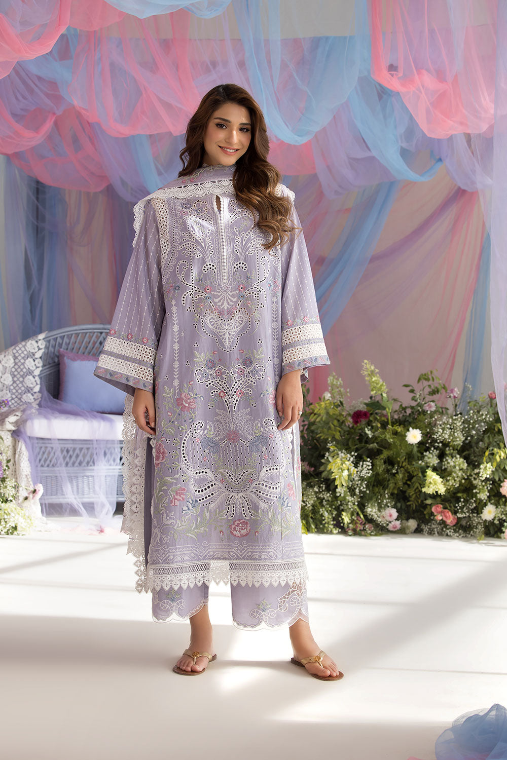 Sobia Nazir | Luxury Lawn 25 | 5A - Official Sobia Nazir stockist in UK - Sakeena London