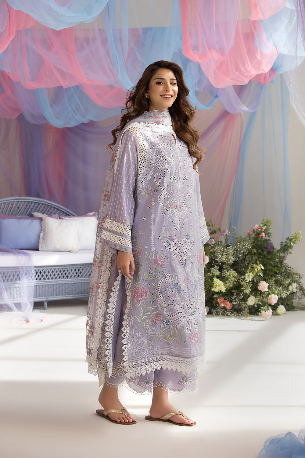 Sobia Nazir | Luxury Lawn 25 | 5A - Official Sobia Nazir stockist in UK - Sakeena London